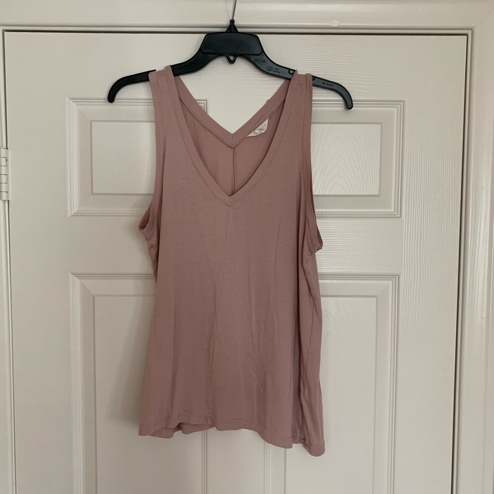 Caslon blush tank top size XS